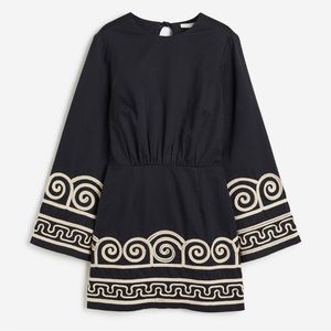 H&M Embroidered Dress